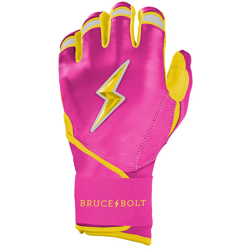 Dexter McCleon Jr. Signature Series Long Cuff Batting Gloves - Pink Lemonade 3 Dexter McCleon Jr. Signature Series Long Cuff Batting Gloves - Pink Lemonade