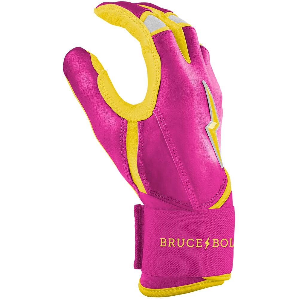 Dexter McCleon Jr. Signature Series Long Cuff Batting Gloves - Pink Lemonade 5 Dexter McCleon Jr. Signature Series Long Cuff Batting Gloves - Pink Lemonade