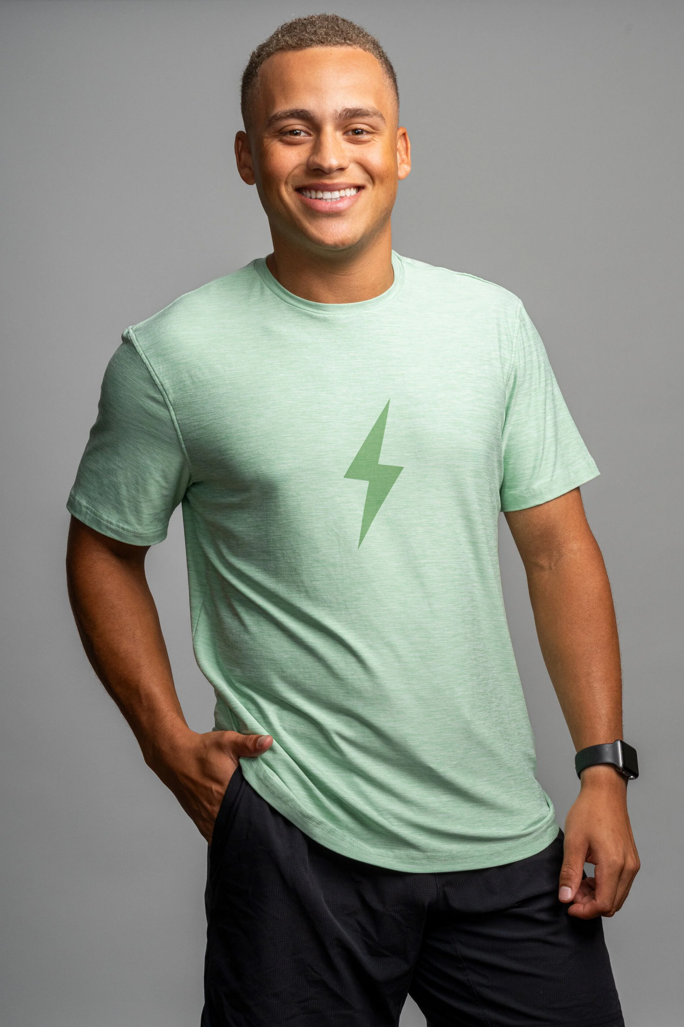 SuperSoft BOLT Short Sleeve Shirt - Mint Green 1 SuperSoft BOLT Short Sleeve Shirt - Mint Green