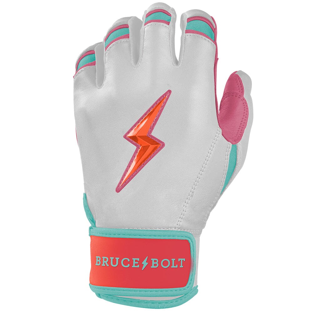 Bear Series Short Cuff Batting Gloves - Sunrise 3 Bear Series Short Cuff Batting Gloves - Sunrise