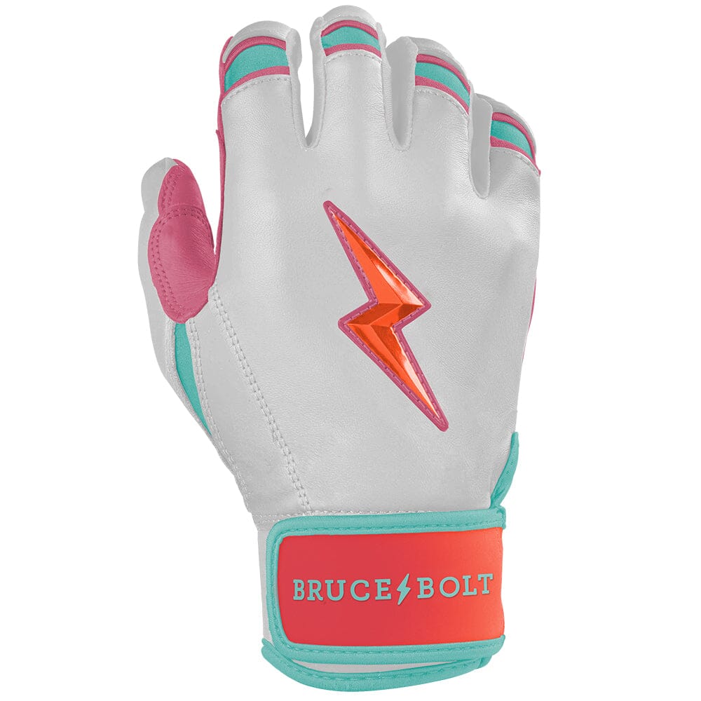 Bear Series Short Cuff Batting Gloves - Sunrise 4 Bear Series Short Cuff Batting Gloves - Sunrise