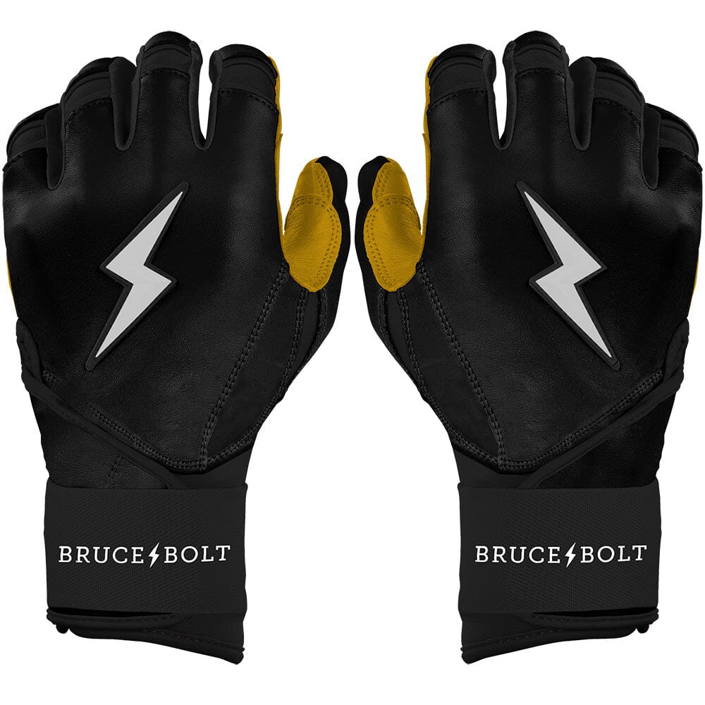 Original Series Long Cuff Batting Gloves - Black 1 Original Series Long Cuff Batting Gloves - Black