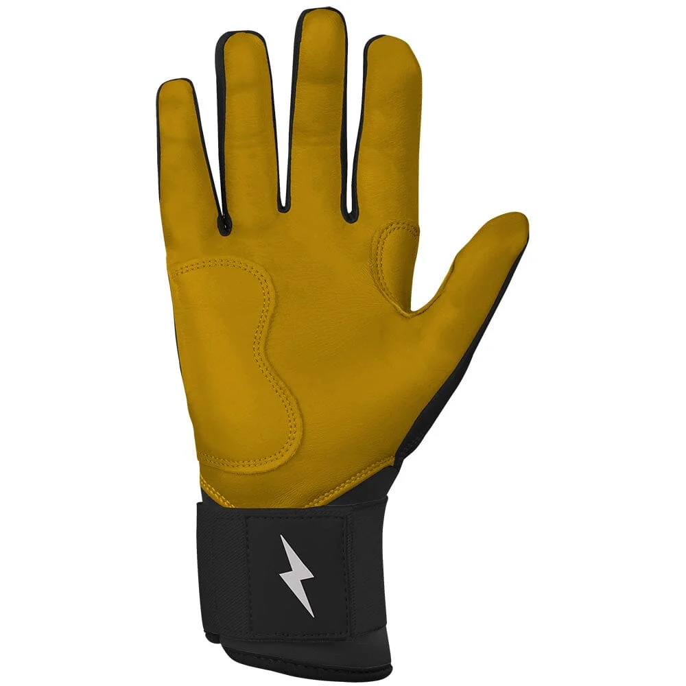 Original Series Long Cuff Batting Gloves - Black 2 Original Series Long Cuff Batting Gloves - Black