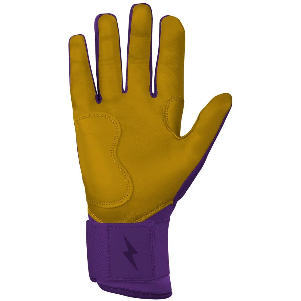 Original Series Long Cuff Batting Gloves - Purple 2 Original Series Long Cuff Batting Gloves - Purple