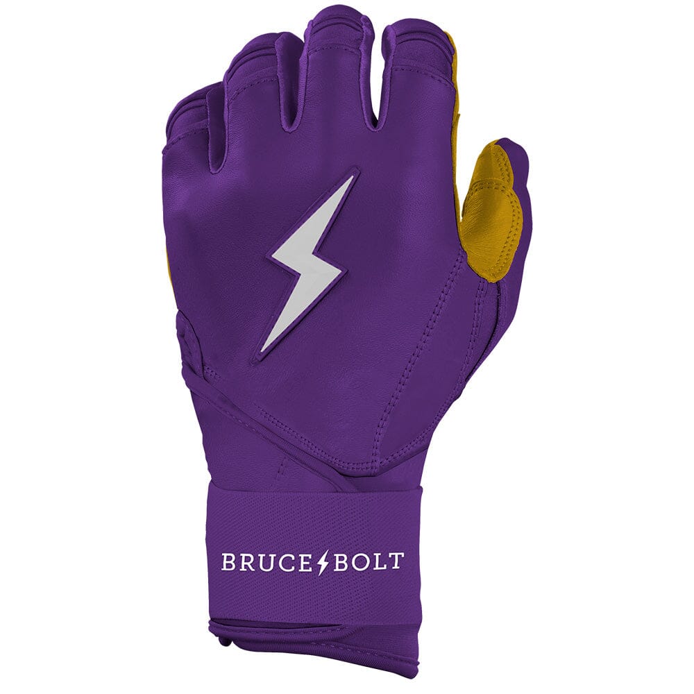 Original Series Long Cuff Batting Gloves - Purple 3 Original Series Long Cuff Batting Gloves - Purple
