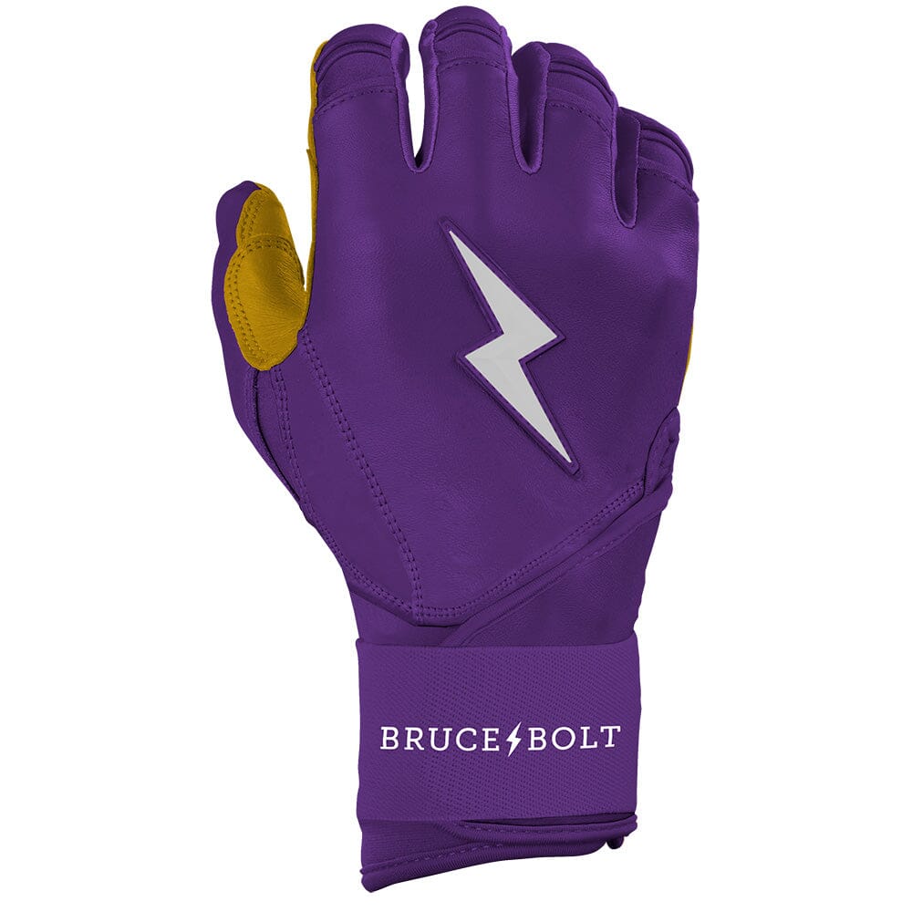 Original Series Long Cuff Batting Gloves - Purple 4 Original Series Long Cuff Batting Gloves - Purple