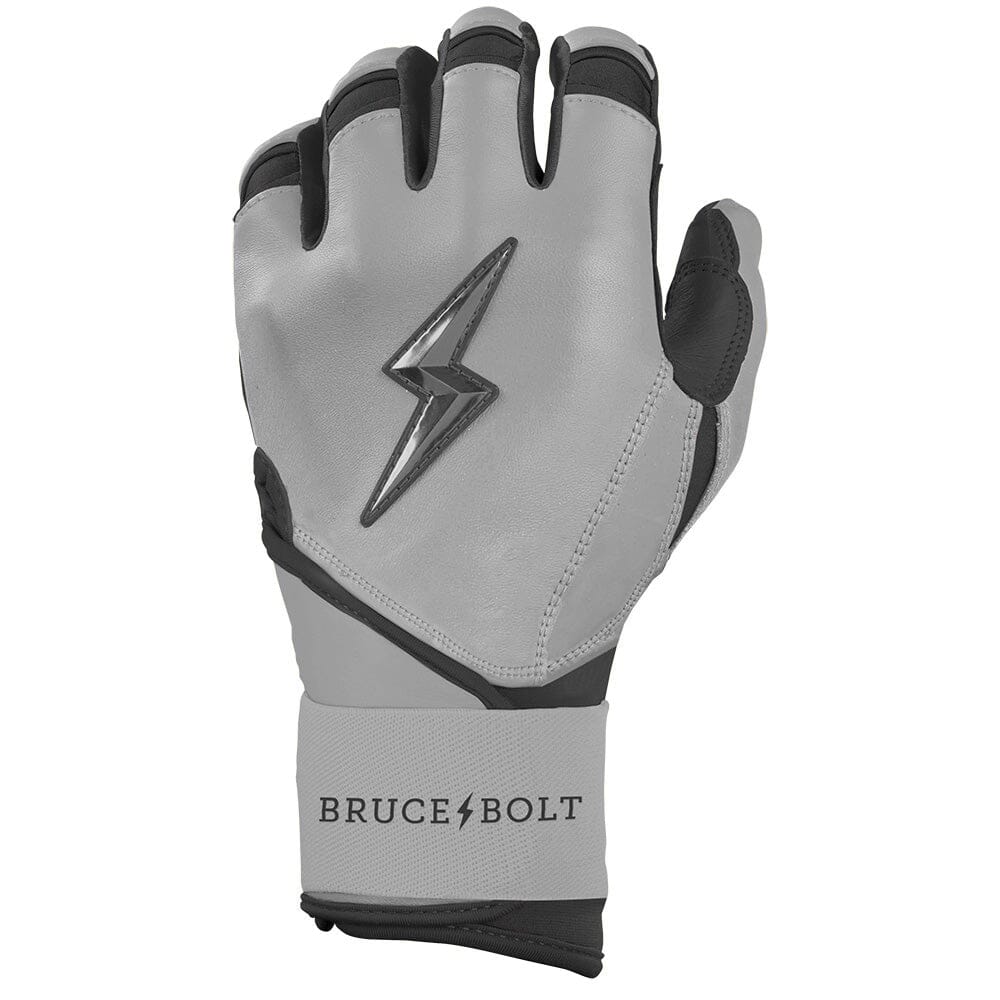 Grey Series Long Cuff Batting Gloves - Charcoal 3 Grey Series Long Cuff Batting Gloves - Charcoal
