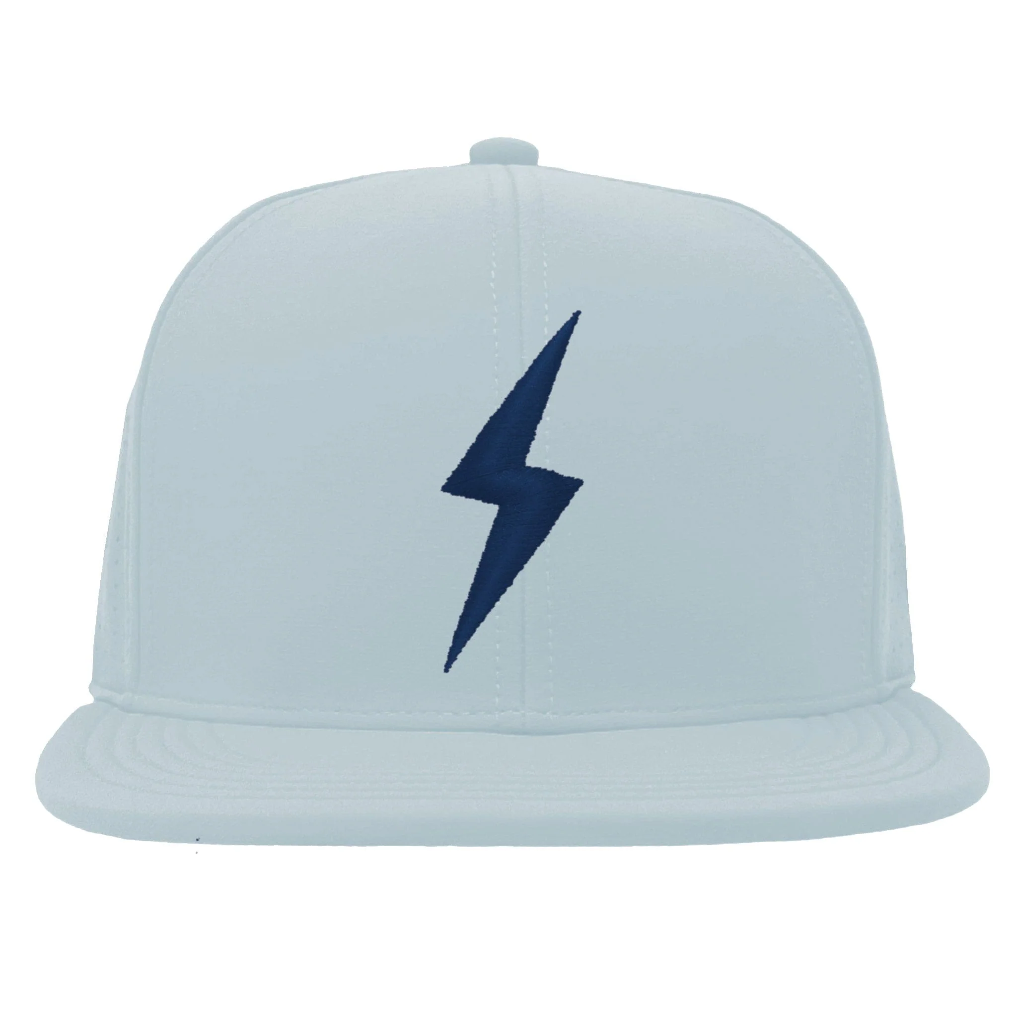 SMART FIT Performance BOLT Game Hat - Ice Blue/Navy Bolt 2 SMART FIT Performance BOLT Game Hat - Ice Blue/Navy Bolt