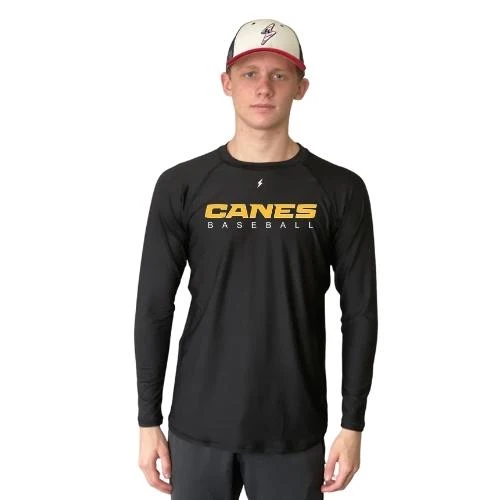 Performance Long Sleeve Shirt - Black 6 Performance Long Sleeve Shirt - Black