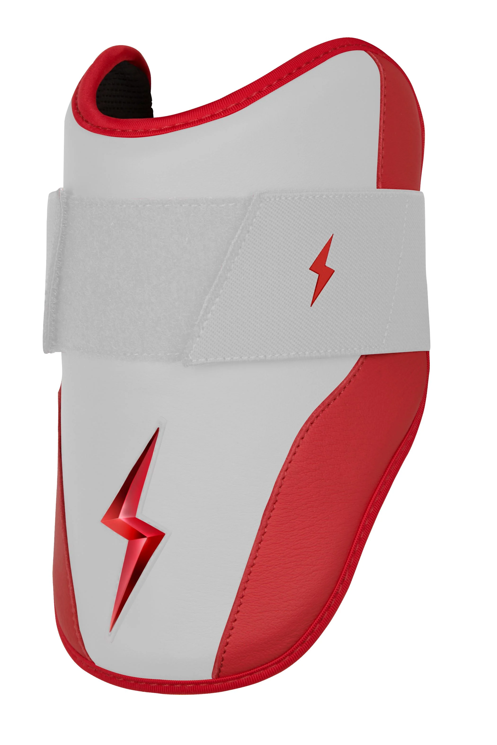 Chrome Series 6" Elbow Guard - Red 4 Chrome Series 6" Elbow Guard - Red