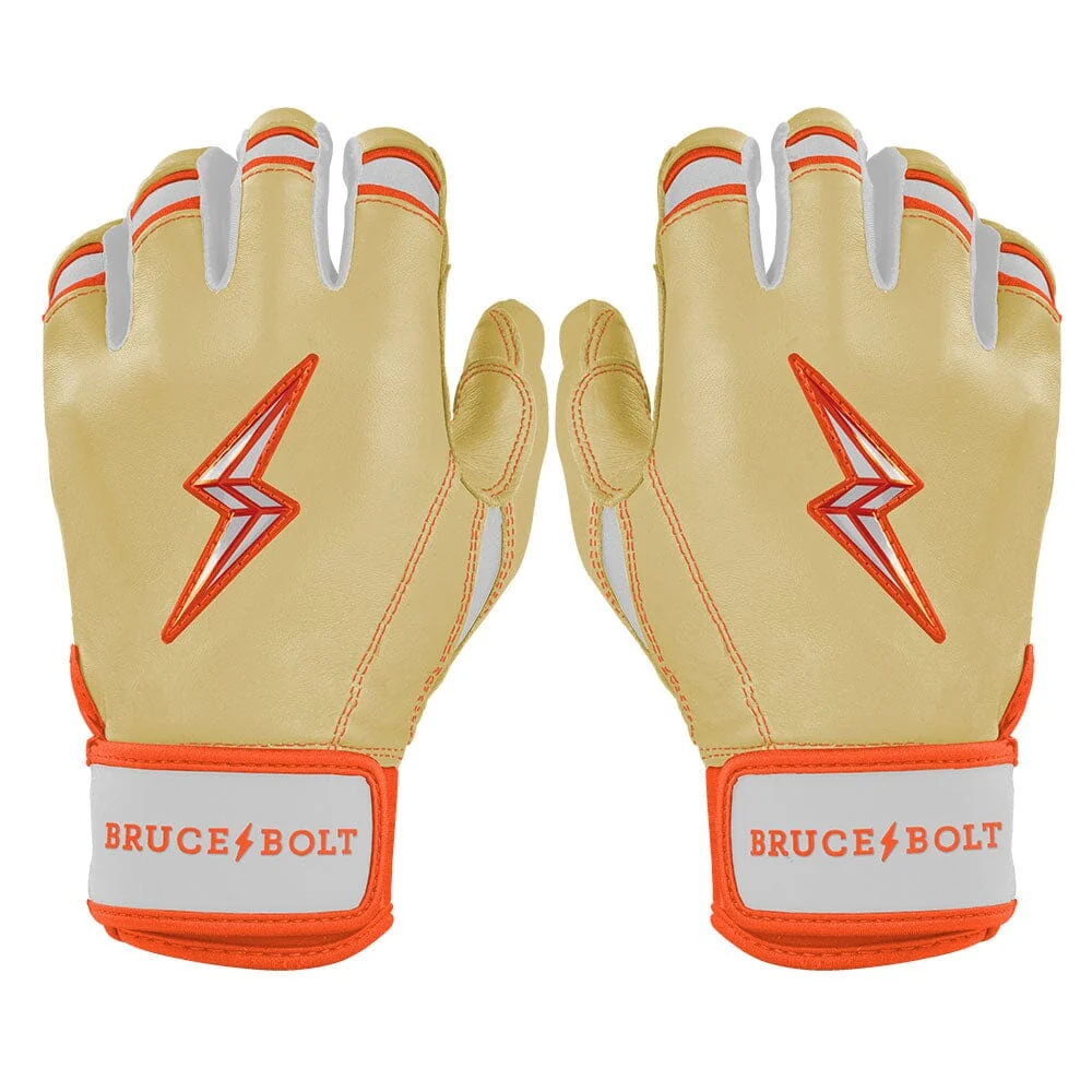 Max Clark Signature Series Short Cuff Batting Gloves - Clark Ivory 1 Max Clark Signature Series Short Cuff Batting Gloves - Clark Ivory