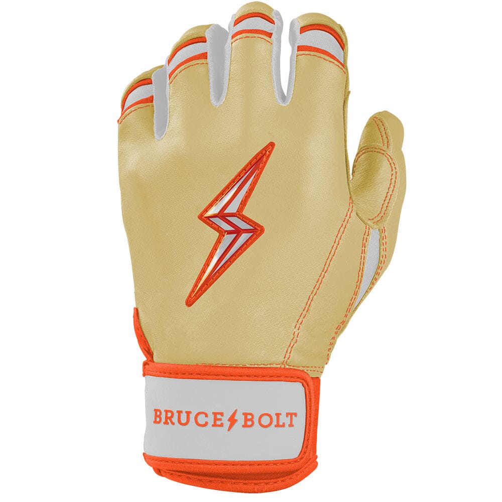Max Clark Signature Series Short Cuff Batting Gloves - Clark Ivory 3 Max Clark Signature Series Short Cuff Batting Gloves - Clark Ivory