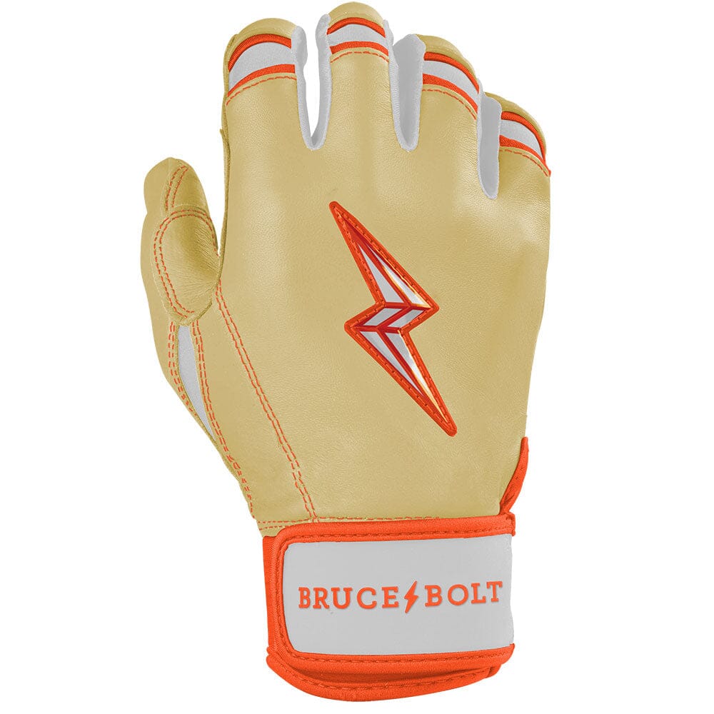 Max Clark Signature Series Short Cuff Batting Gloves - Clark Ivory 4 Max Clark Signature Series Short Cuff Batting Gloves - Clark Ivory