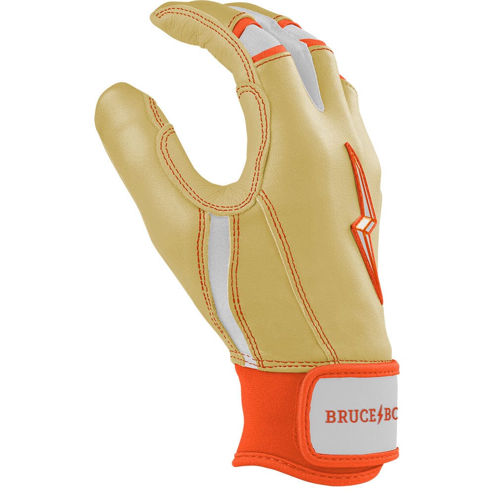 Max Clark Signature Series Short Cuff Batting Gloves - Clark Ivory 5 Max Clark Signature Series Short Cuff Batting Gloves - Clark Ivory