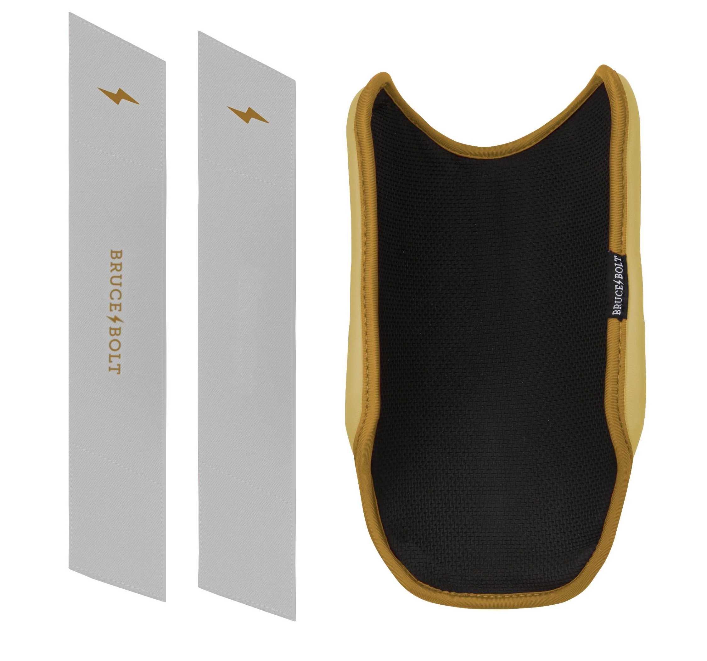 Gold Series 9" Elbow Guard - White/Gold 3 Gold Series 9" Elbow Guard - White/Gold