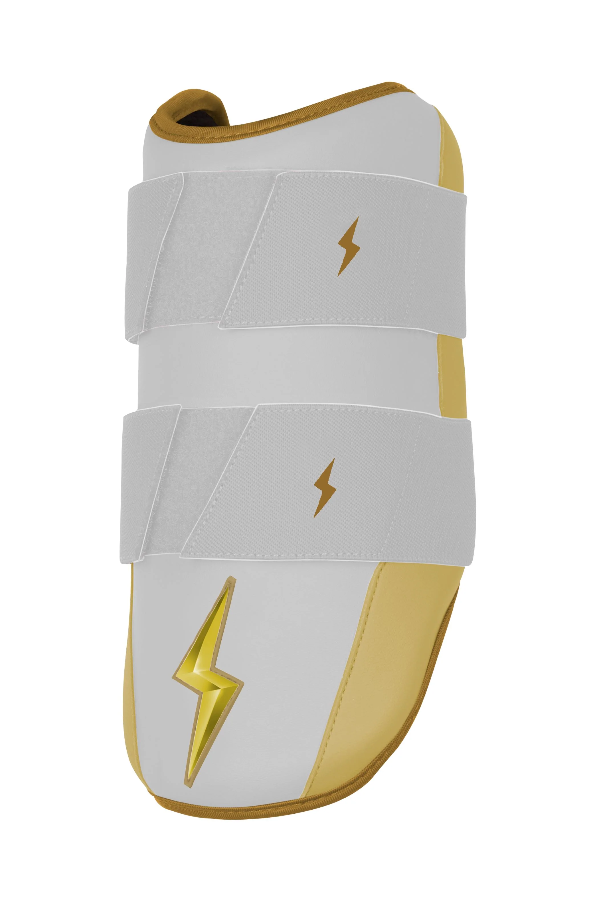 Gold Series 9" Elbow Guard - White/Gold 4 Gold Series 9" Elbow Guard - White/Gold